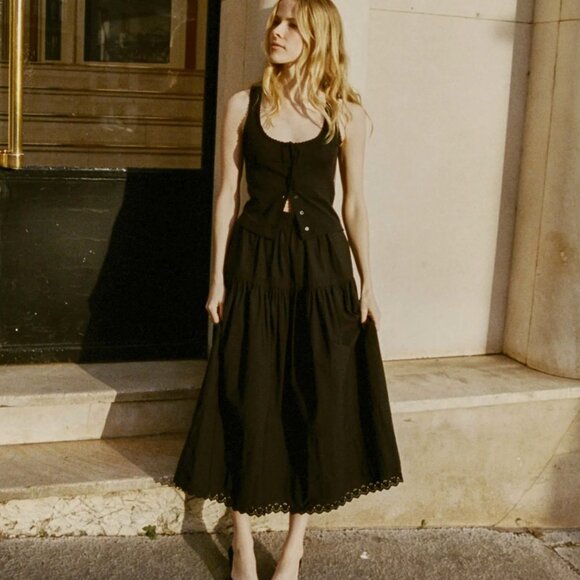 Doen Sebastiane skirt black size S - Picture 12 of 12